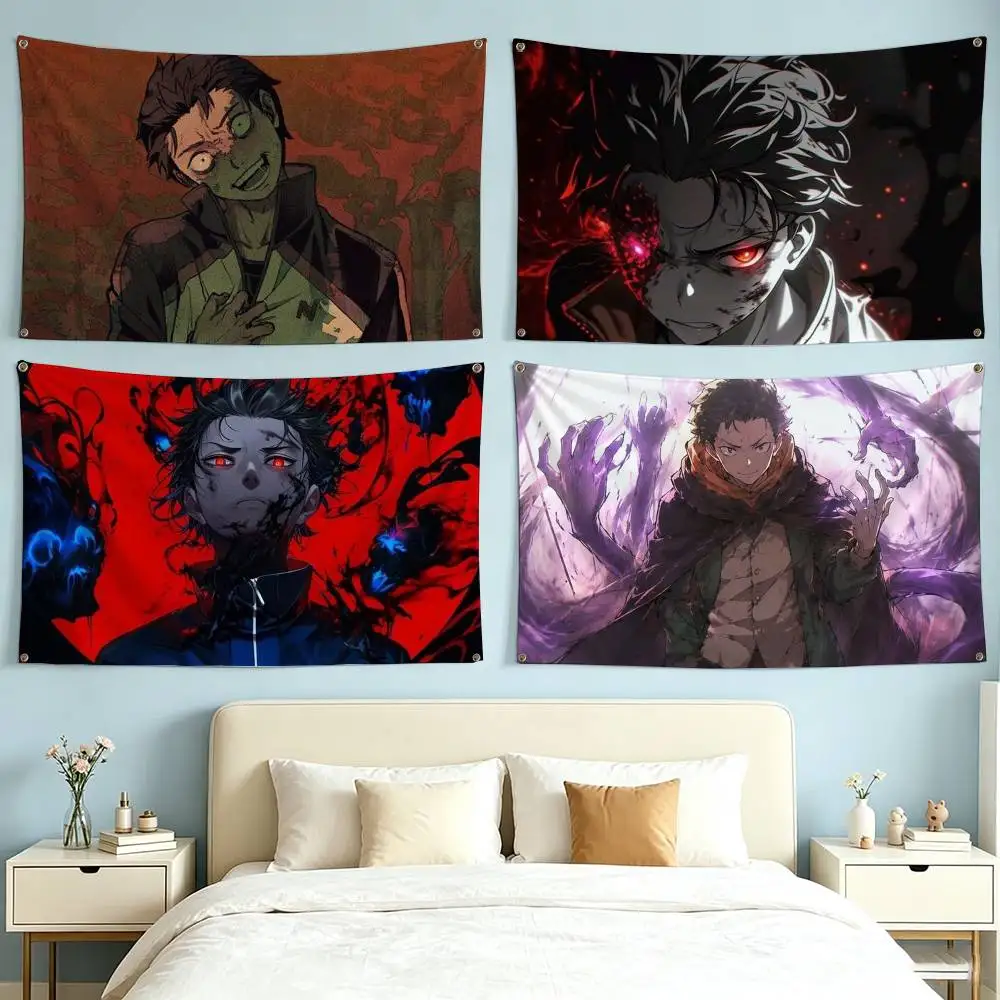 Anime R-ReZERO N-Natsuki Subaru  Flag Suitable For Party Club Outdoor Interior Wall Decoration Banner Fans Gift