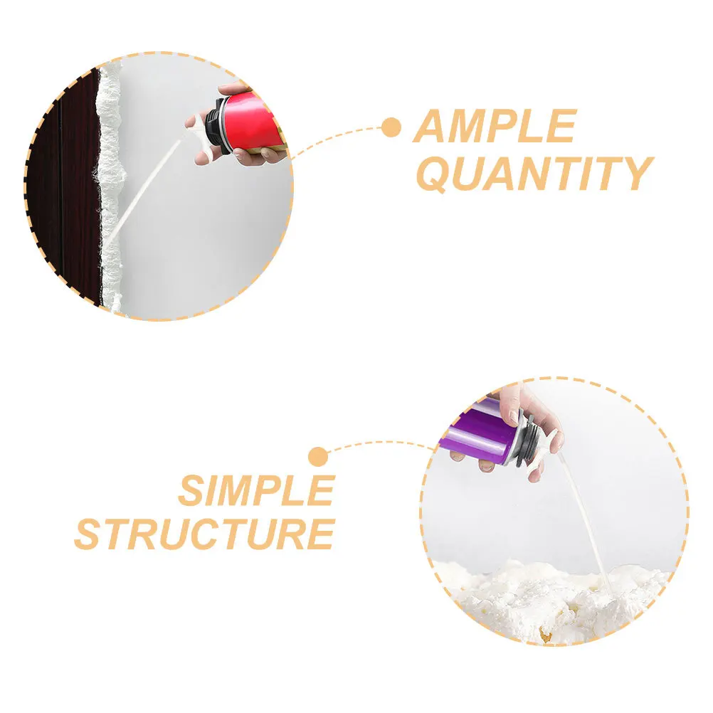 20 قطعة أنابيب تعبئة الرغوة المتاح رغوة قضيب لإصلاح الفجوة الجدران الطابق الخشب الحجر المعادن Diy بها بنفسك ختم أداة رذاذ