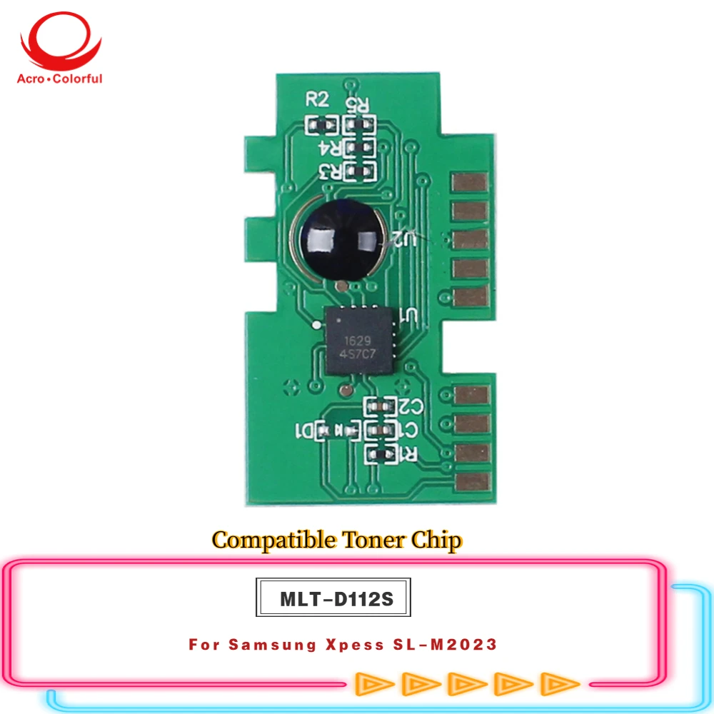 1K MLT-D112S Compatible Toner Reset Chip Apply to Samsung Xpess SL-M2023 Laser Printer Cartridge Refill