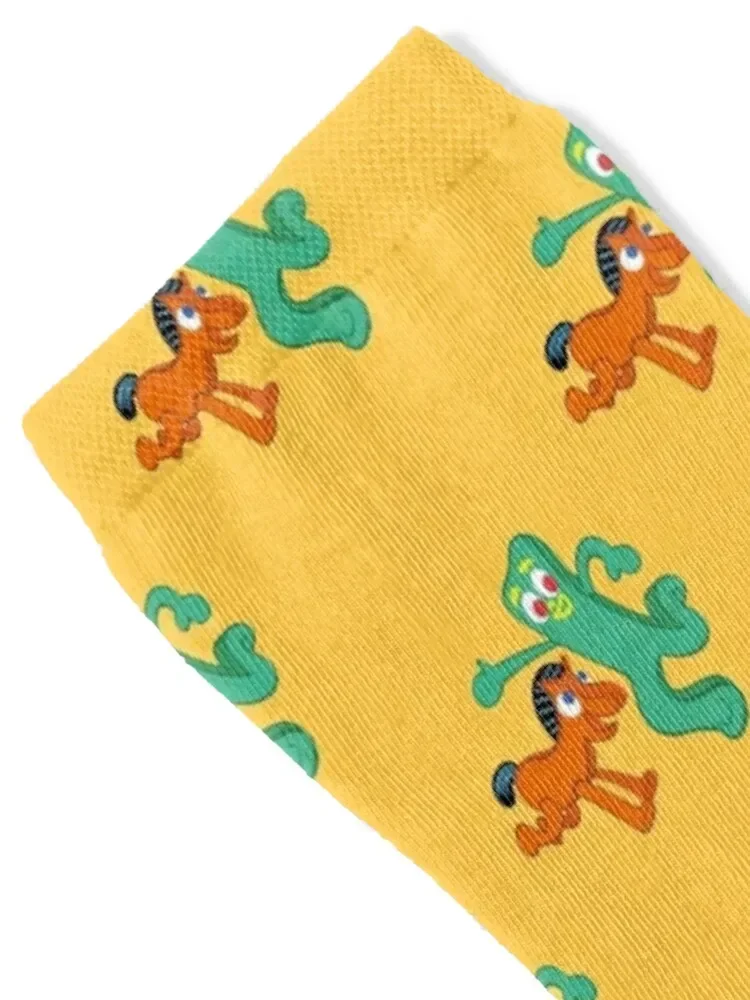 Gumby and pokey Socks essential gym Socks Ladies Men's