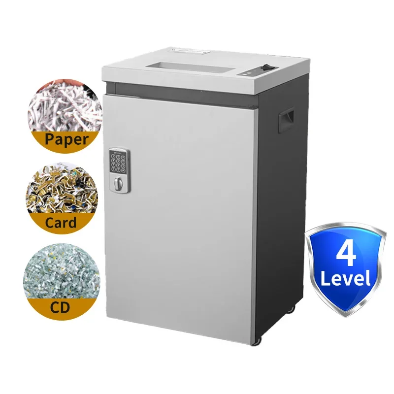 Level 7 Paper Shredder Heavy Confidentiality 35 45L Large Capacity Home Office with Large Paper Shredder