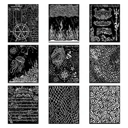 Arrival New Texture Holiday Decorations Layering Drawing Stencils for Scrapbooking Embossing Molds DIY Paper Card Album