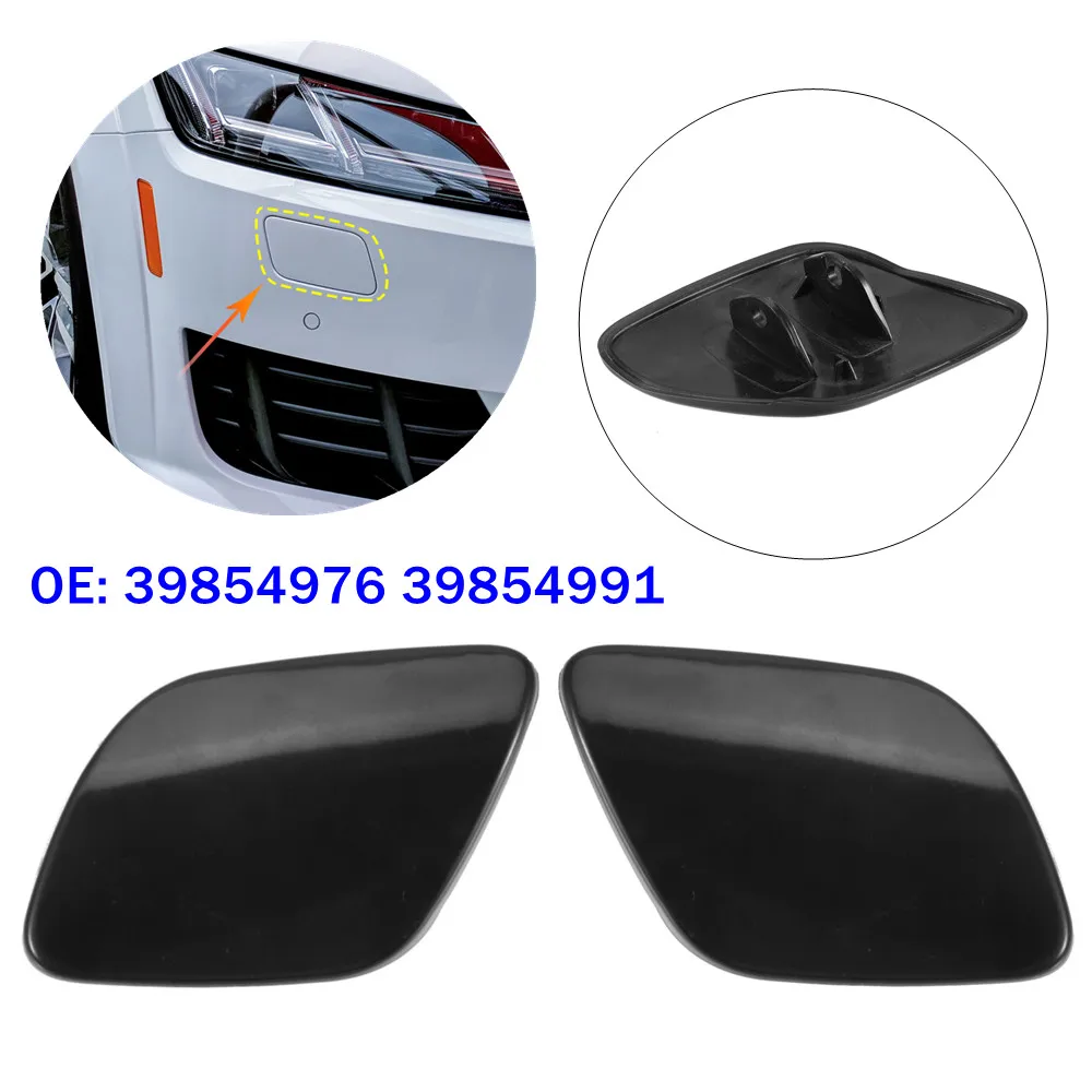 

39854976 39854991 For Volvo XC60 2009-2013 Car Front Bumper Headlight Lamp Washer Nozzle Cover Cap Replacement Part