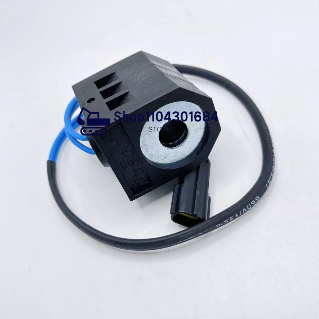 Solenoid Valve Coil 24V 12V for Daewoo Doosan DH220-5 DH215-7 DH235 DH225-7 DH150-7 DX225LCA Excavator Digger Repair Spare Part