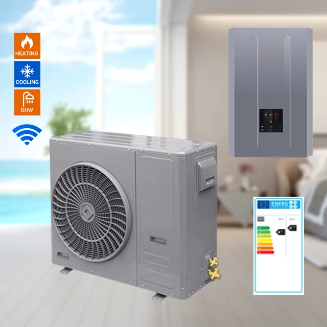 Bomba de calor para calefacción doméstica, dispositivo monobloque de aire A agua, WIFI, ERP A +++, R290, nueva energía