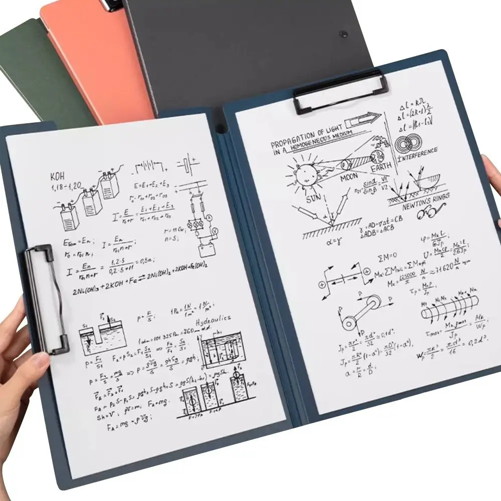 

New Portable Foldable Folders Versatile Organize Artifacts Folding Board Folder A4 To A5 File Contract Folders