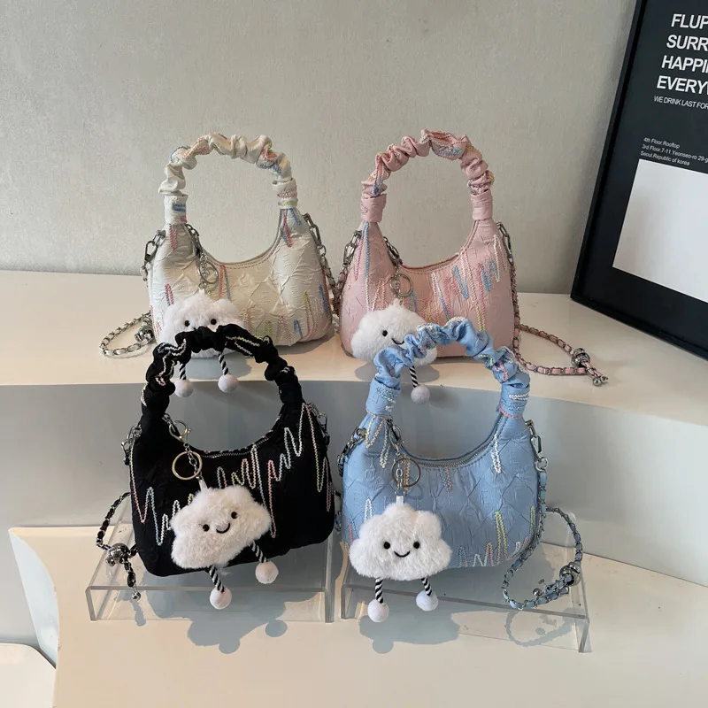 Luxury Korean-Style Dumpling Bags for Women - Trendy, Versatile & Minimalist Underarm Shoulder Bags, Unique Design