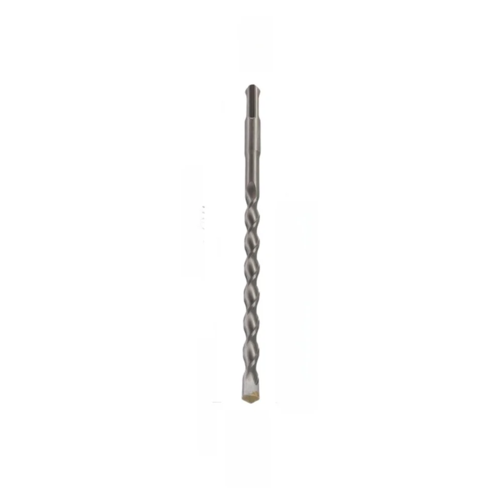 Innovative Twin Spiral Carbide Tipped Drill Bit for Precise Drilling in Masonry and Concrete for sds Plus 200mm Length