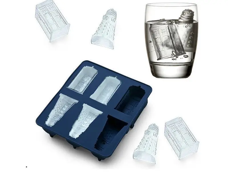 New Ice Cube Maker Ice Cube Mold Food Grade Tray 14*15cm Multifunctional Candy Jelly Chocolate Baking Mold Kitchen Tool