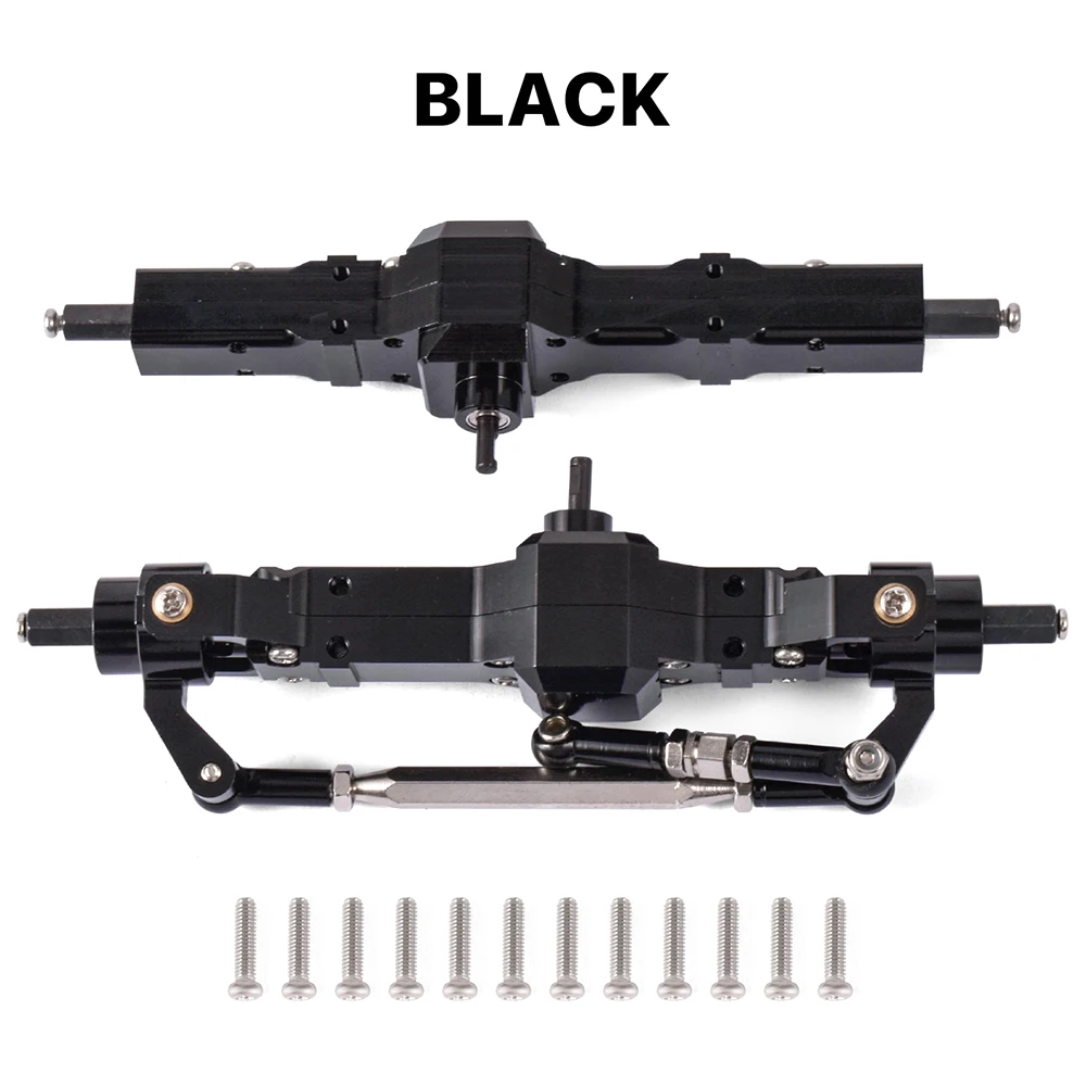 9IMOD Metal Front Rear Axle Differential Assembly Kit For 1/16 C14 C24 B14 B16 B24 B36 JJRC FeiYu Remote Control Car Parts.