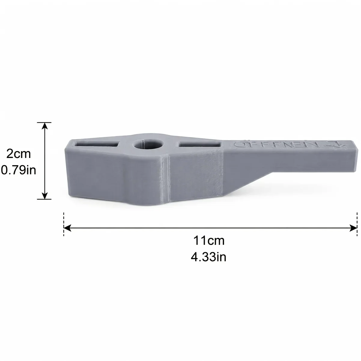 Universal Plastic Drain Valve Lever Assist Tool for Easily Loosening Rusted and Stuck Valves, Water Supply Pipe Valve Wrench