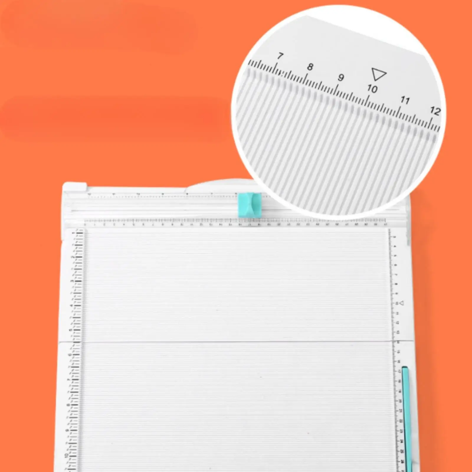 A4 Paper Cutter with Built in Scorer for Card Making DIY Hobby Projects Foldable ABS Design with Measurements