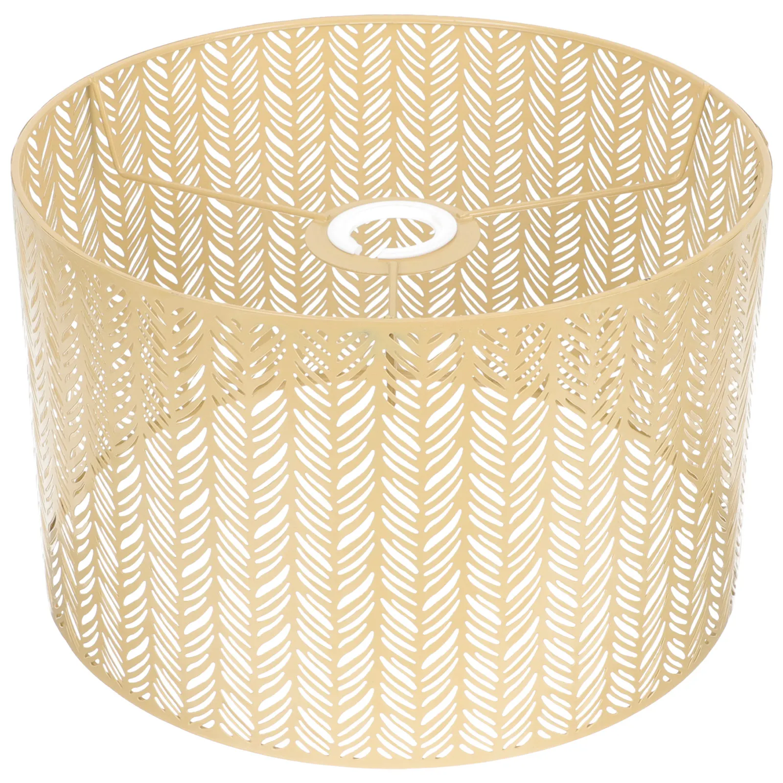 

Modern Metal Lamp Shade Hollow Design Soft Light Cover Decorative Cylinder Lampshade For Home Restaurant Wedding