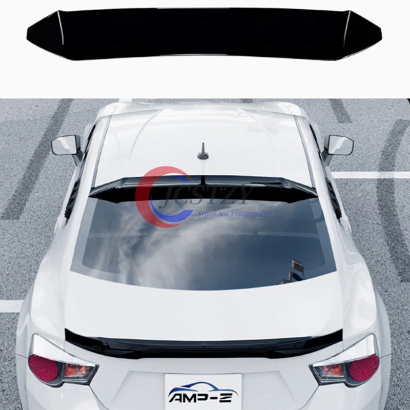 

2012-2019 Carbon fiber Look roof wing visor spoiler For Subaru BRZ Toyota 86 GT86