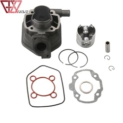 Scooter 70cc Big Bore Cylinder Kit For Peugeot Speedfight 2 Vertical 50cc LC 47mm/12mm 2 Stroke Engine