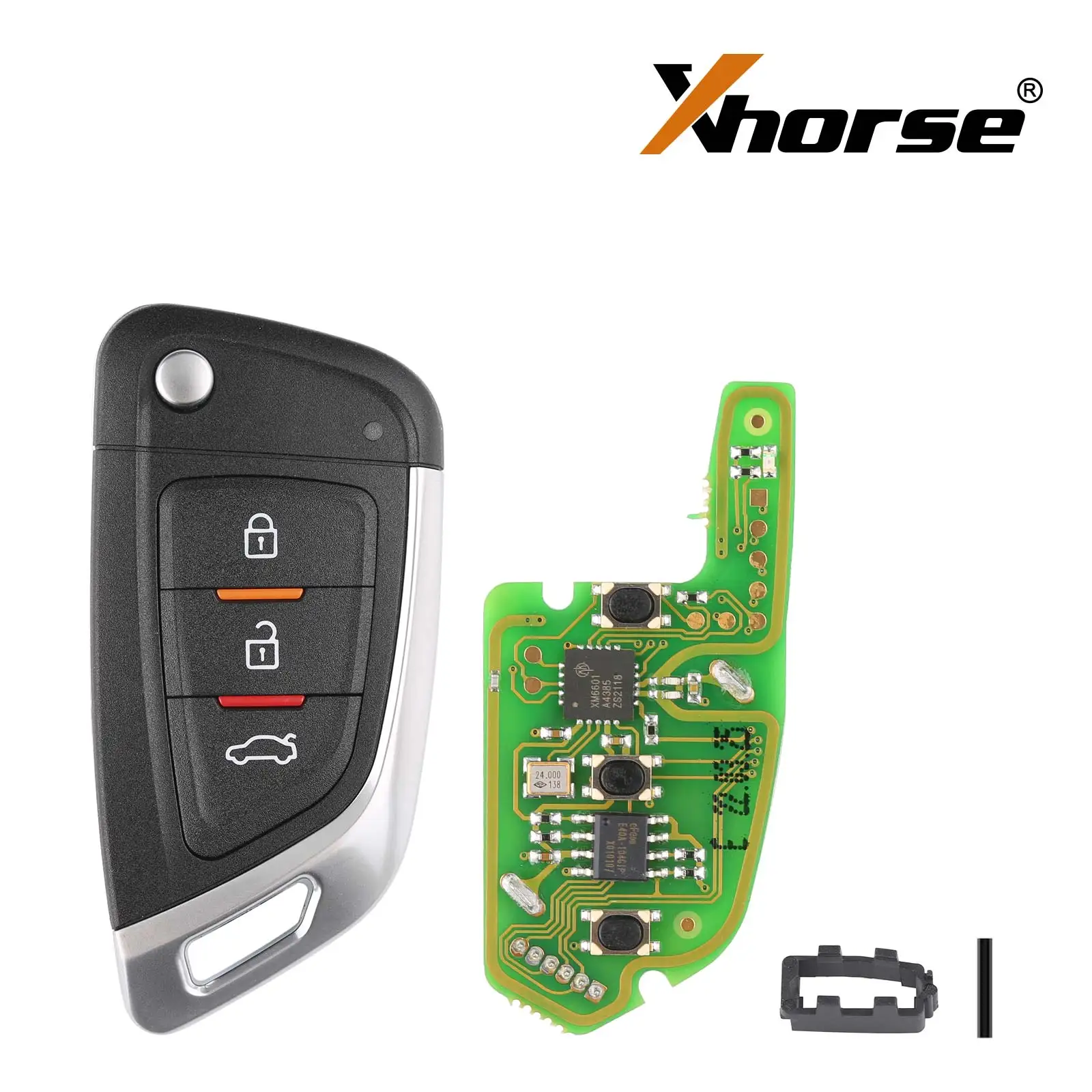 5PCS Xhorse XK Series Universal Wire Remote Key XKKF21EN XKLKS0EN XKKF02EN XKB501EN XKFO01EN XKHY05EN XKTO00EN XKTO01EN VVDI Key