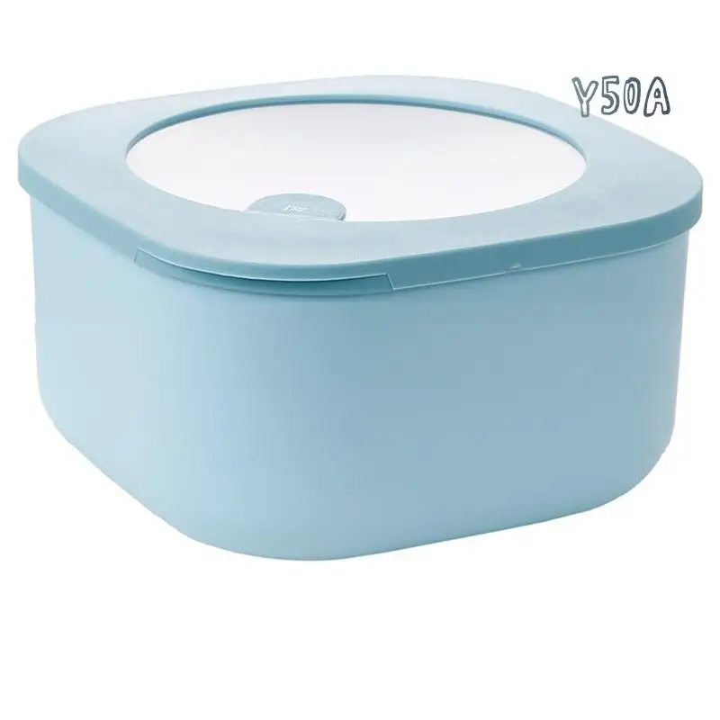 Y50A-Lunch Box Refrigeratable Microwave Fresh-Keeping Box Visible Food Lunch Box Sealed Bowl Lunch Box