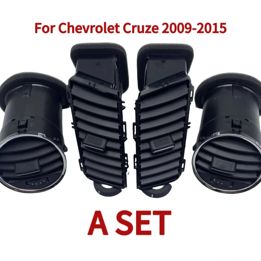 

For Chevrolet Cruze 2009-2015 air conditioning outlet accesorios Air Condition Outlets Air Vent Dashboard Panel grille