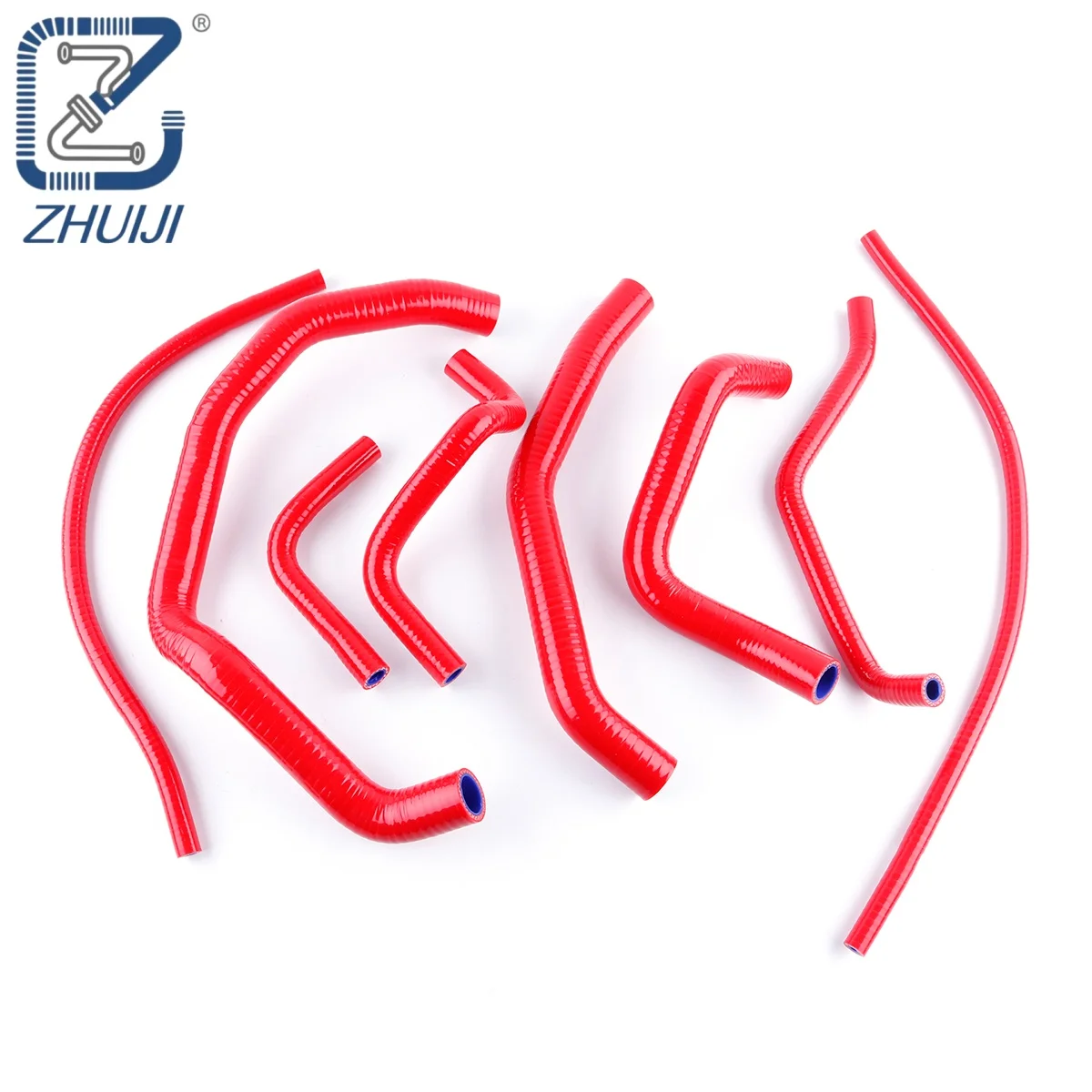 Труба ZHUIJI подходит для Honda CBR600 CBR 600 F4 F4i Fi 1999-2002 годов, спортивный комплект охлаждающих силиконовых шлангов для мотоцикла, канал охлаждающей жидкости радиатора