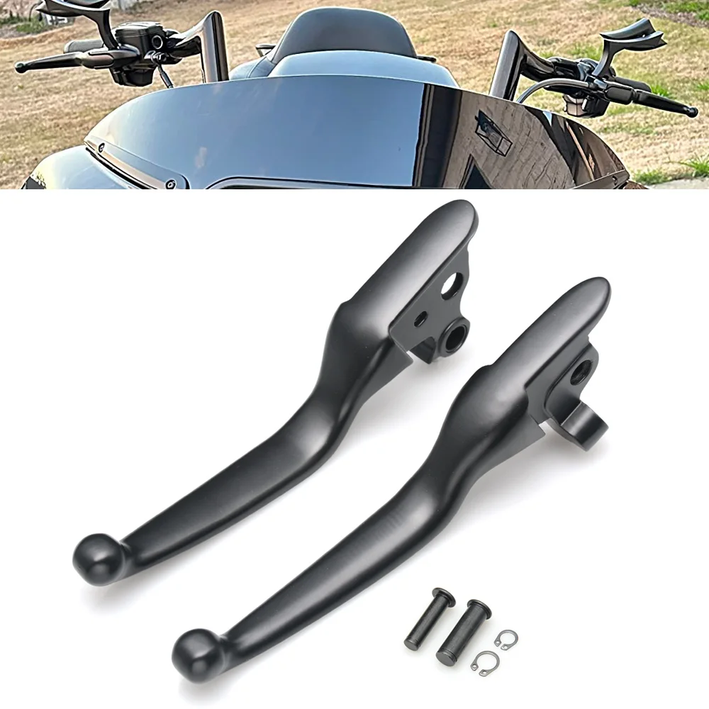 

Black Motorcycle Brake Clutch Levers Fits For Harley Touring Electra Road Street Tri Glide Ultra Classic Electra Glide 2008-2013