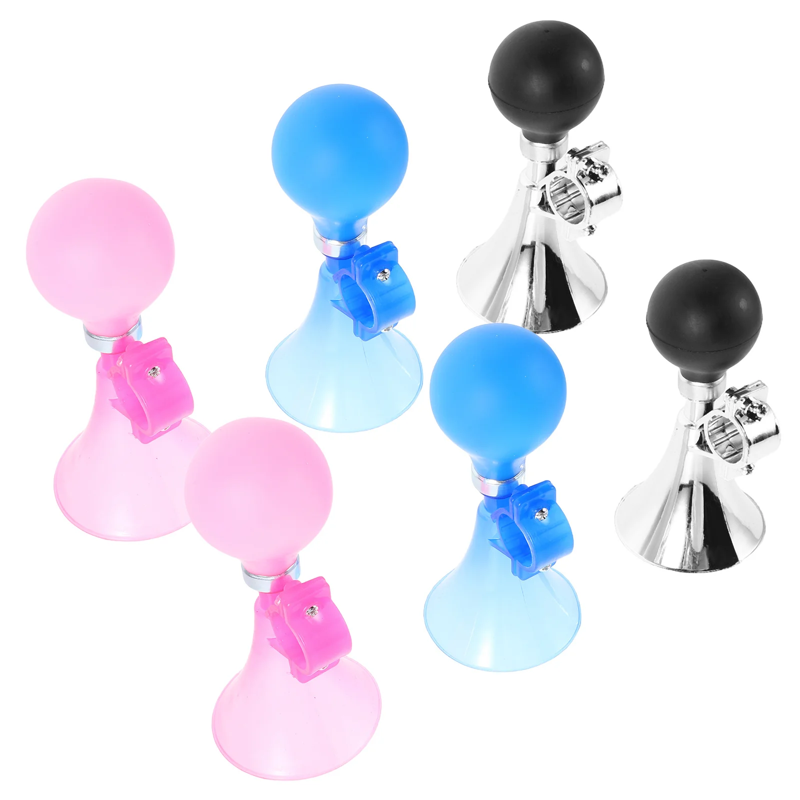 6pcs Bike Horn Loud Horn For Handlebars No Durable Cycling Accessories Outdoor Riding