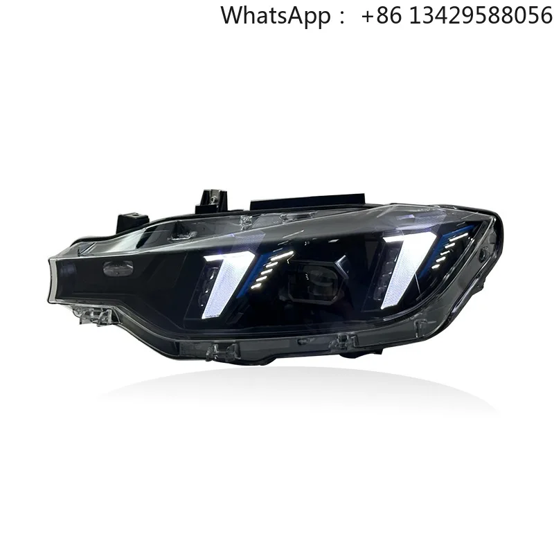 

LED Headlight Sanke Eyes Style for BMW 3series 2013-2018 F30 Modified New Upgraded 6000K Daytime Running Light