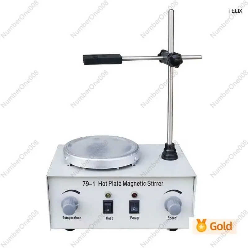 79-1 Heating Magnetic  Laboratory Heating Dual Control r Stirring 250W 1000Ml Hot Plate Stirrer 110/220V