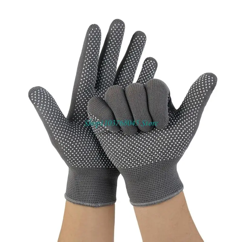 R53F Thin Thermal Insulation Gloves With Nonslip Grip For High Temperature Cooking 2x