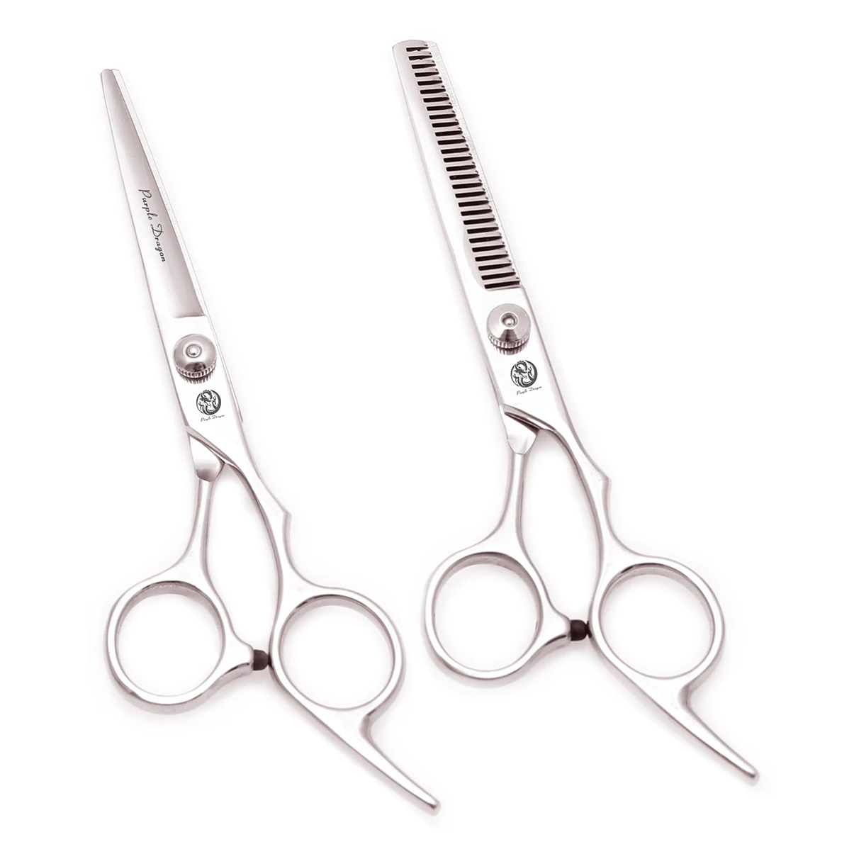 Z1001 6" Lila Drachen Edelstahl Shiny Friseur Schere Schneiden Scheren Verdünnung Schere Haar Professionelle