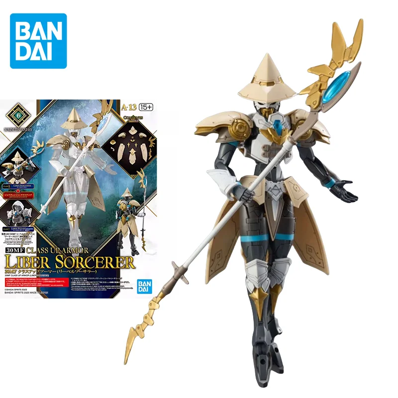 

Bandai Original 30MF 30ML 1/144 Anime CLASS UP ARMOR LIBER SORCERER Action Figure Assembly Model Toys Gifts for Children