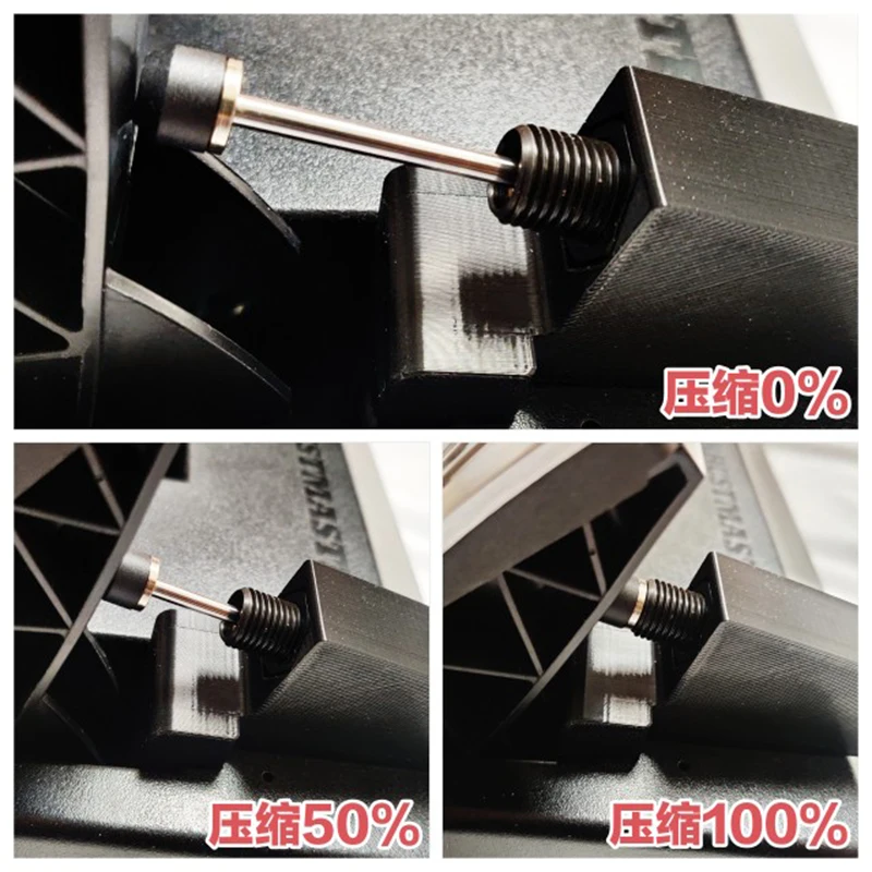 Acceleratore/freno/pedale frizione ammortizzatore idraulico Mod miglioramento aggiornamento Kit di smorzamento per Thrustmaster T3PA Pedal Simracing