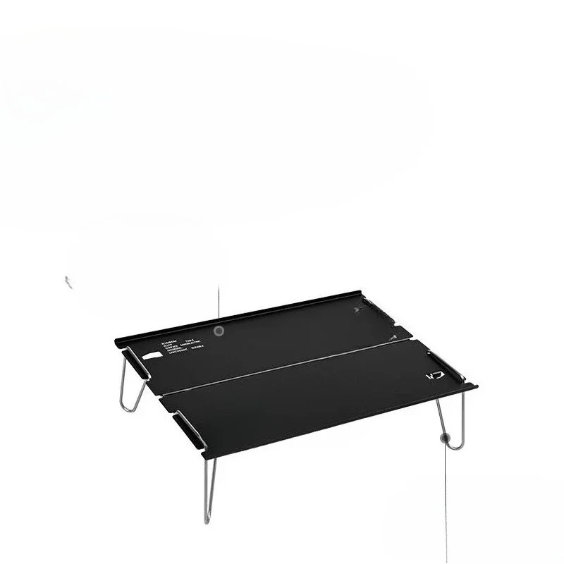 Camping aluminum alloy folding table, ultra-light multi-purpose removable and portable