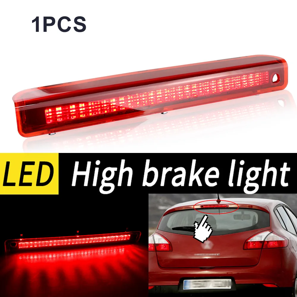 1pc Rear Trunk Replacement Red LED 3rd Third Stop Brake Light Canbus For Renault Megane Hatchback MK3 2008-2016 OEM: 265900006R