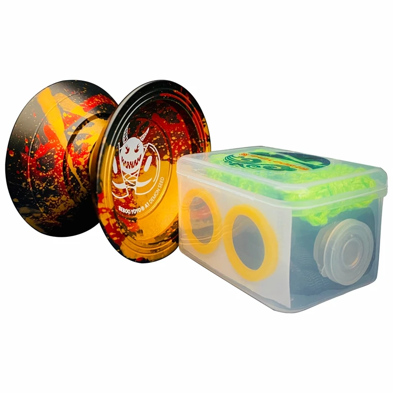 BEBOO YOYO A1 Demon Lava Yoyo per bambini, cuscinetto Yoyo per principianti in lega di alluminio Yoyo Toy