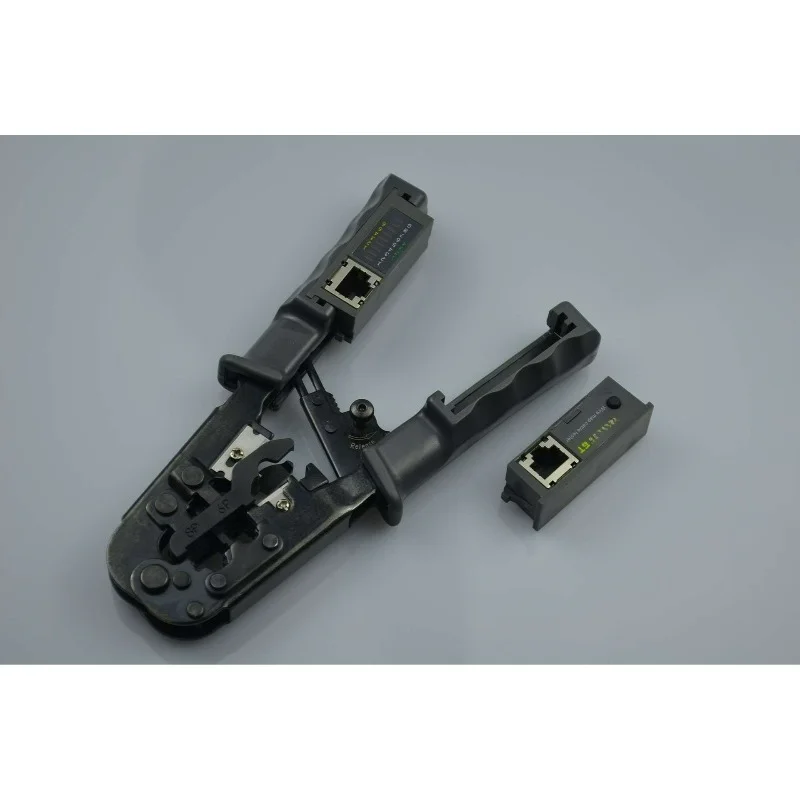 Многофункциональный обжимной инструмент RJ11 RJ12 RJ45 6P 8P Тестер для зачистки кабеля Ethernet Станок для резки резьбы