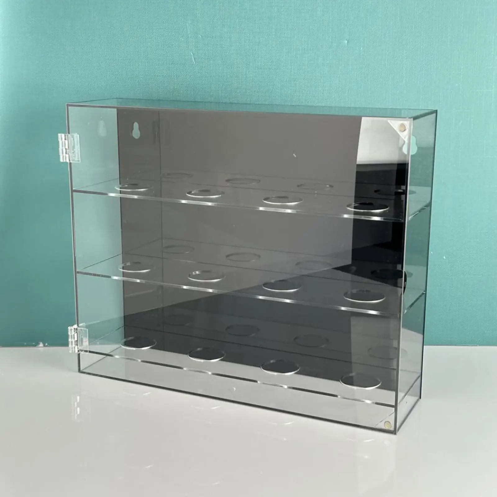 Acrylic Rings Display Case Trophy Ring Organizer Box, Visible Championship Ring