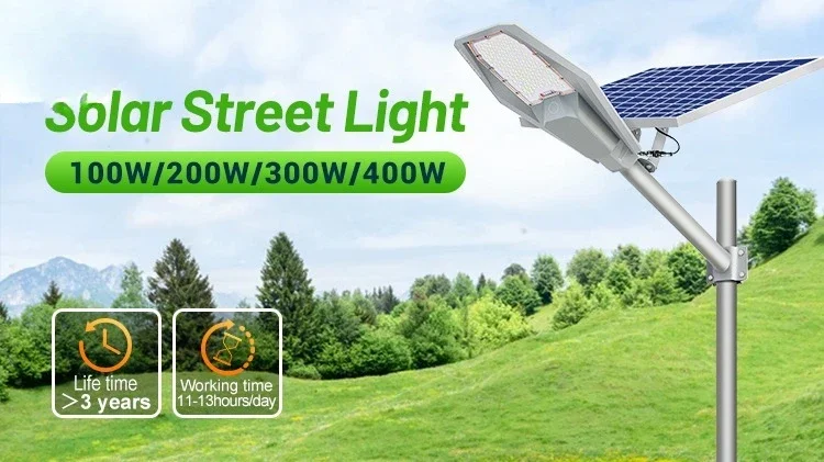 Hot salesHot salesIp 67 200w 100 300 400 watts road pole lighting street integrated lamps led panel light solar lights outdoor w