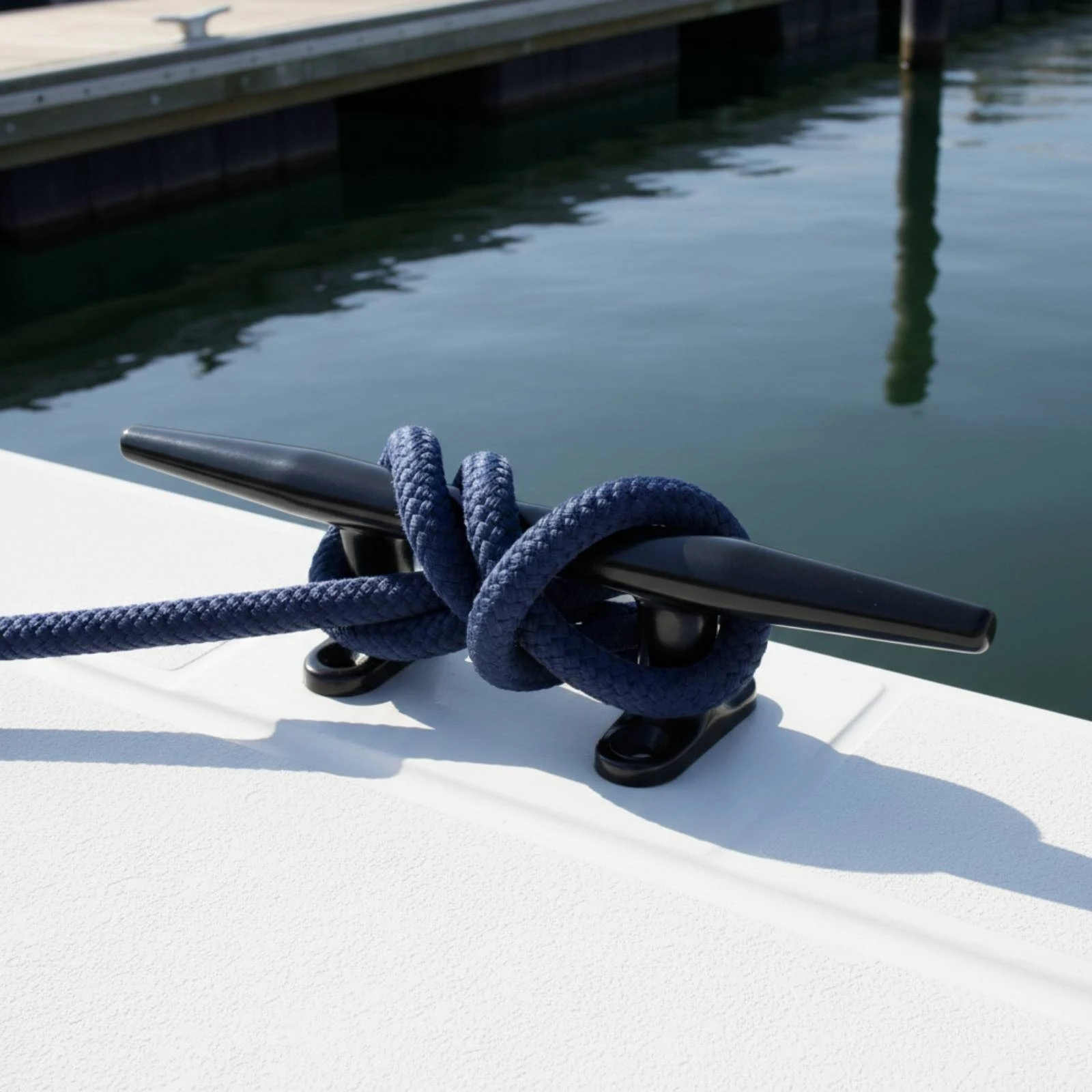 Mooring Cleat Corrosion Resistant Boat Cleat Hardware Long-Lasting Sturdy for Boats, Docks