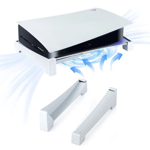 Soporte de escritorio para consola PS5, Base de refrigeración Horizontal para consola de juegos, accesorios para discos y ediciones digitales PlayStation 5