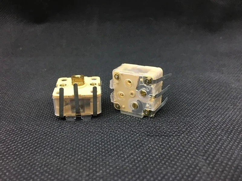 CBM-223P Dual PVC Film Variable Capacitor 140p+60p Radio AM/FM Medium Wave Ore Machine Tuning