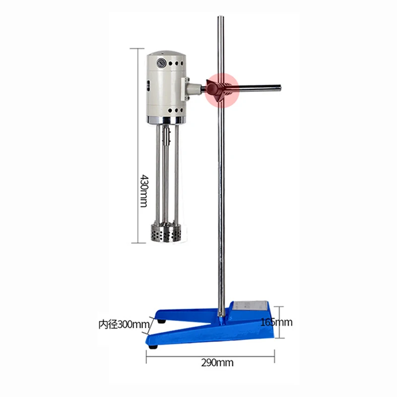 

Solid/liquid/powder homogenizer 220V cosmetic emulsification mixer high-speed shearing machine JRJ300-I