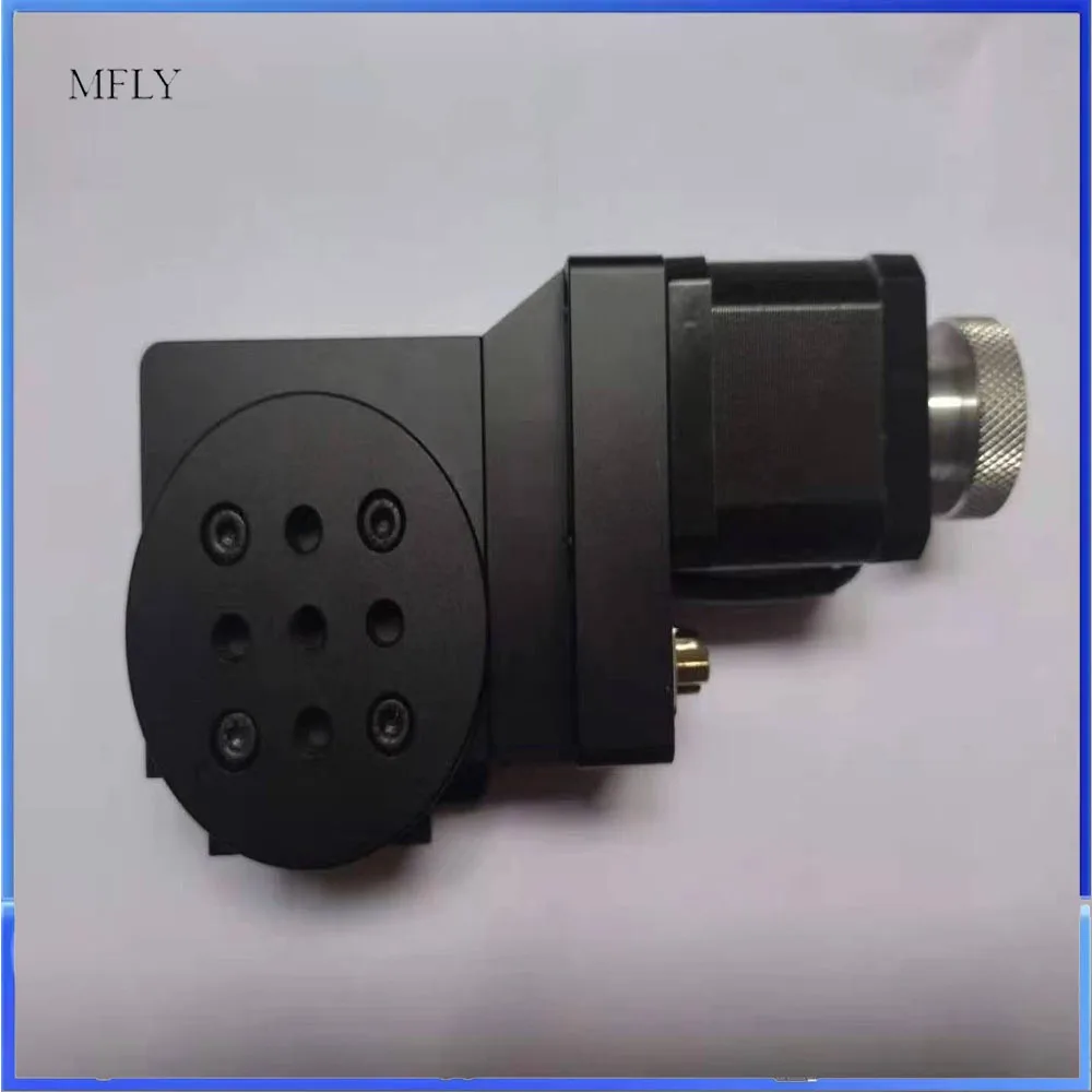 

360 ° Поворотный стол с поворотом и наклоном Y200RA60 Электрический поворотный столик диаметром 60 мм Прецизионный индексный стол