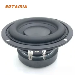 SOTAMIA 1Pcs 4.5 Inch Woofer Audio Speakers 4Ohm 30W Low Frequency Home Theater Hifi Music Bass Speaker NDFE-B 115cm Loudspeaker