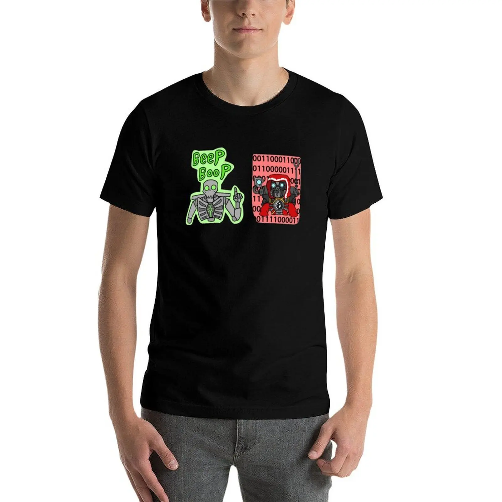 

Admech Vs Necrons T-Shirt essential t shirt man t shirts for men T-Shirt