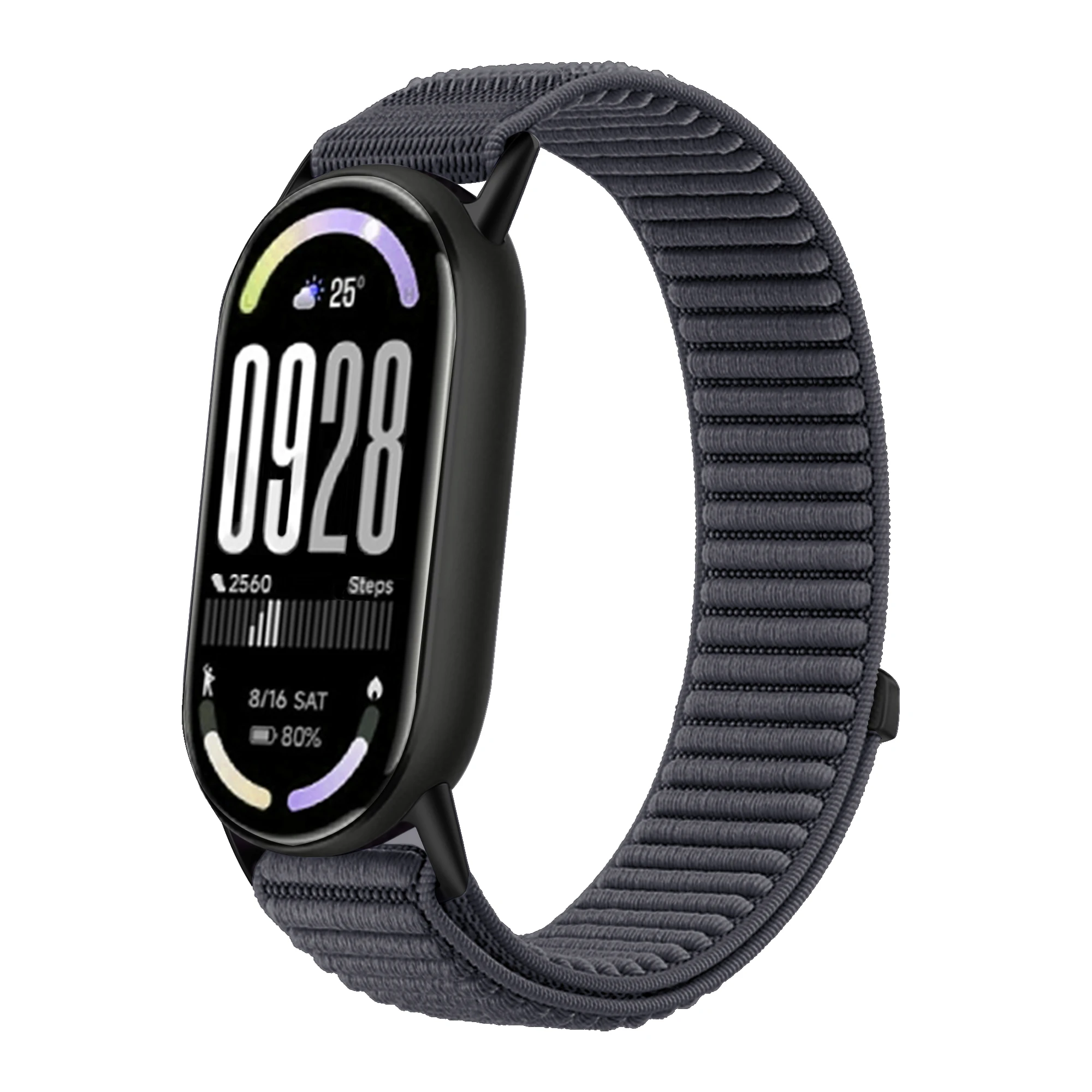 Atmungsaktives Nylonarmband für Xiaomi Mi Band 10 9 8, Sportarmband, Ersatzarmband für Xiaomi Mi Band 10, Uhrenarmband-Zubehör
