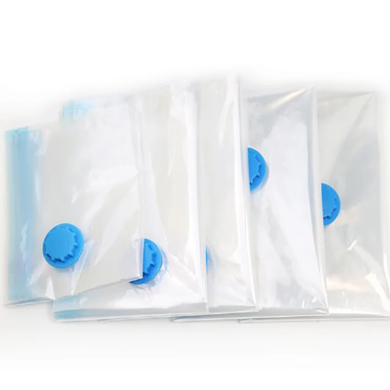 5Pcs Vacuum Storage Bags Works With Any Vacuum Cleaner To Store Clothes And Beddings Clothing Quilt Storage Bag