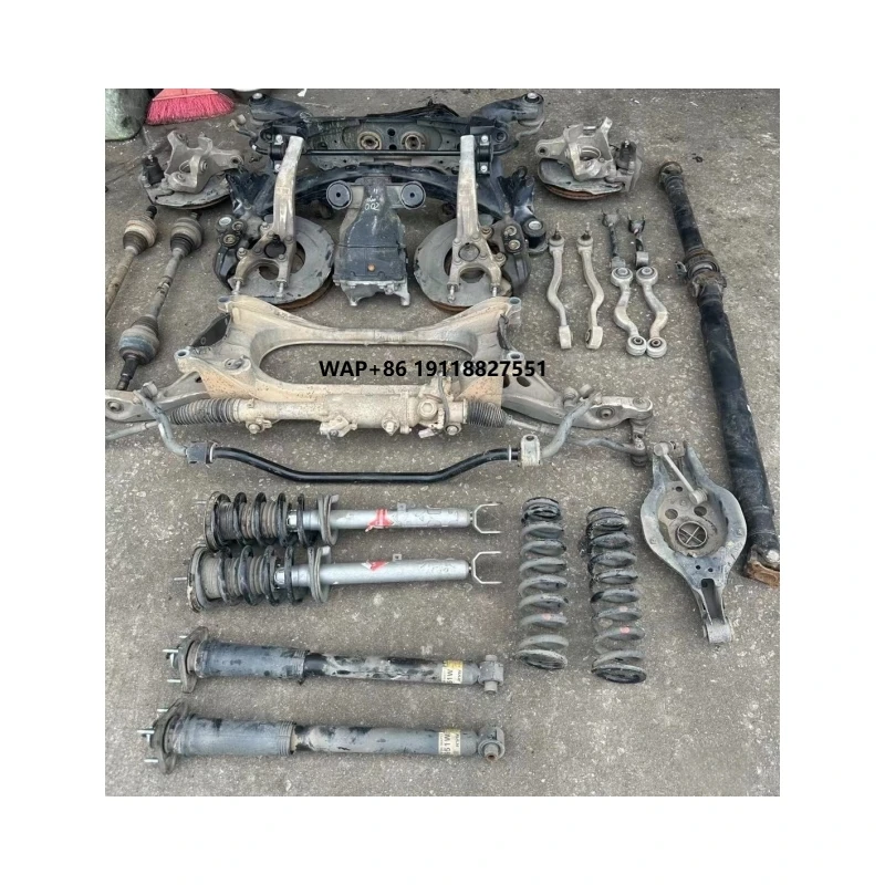 

For 7 Series 730 740 750 F02 Chassis Components Swing Arm Engine Mount Brake Disc Cross Joint Rear Axle