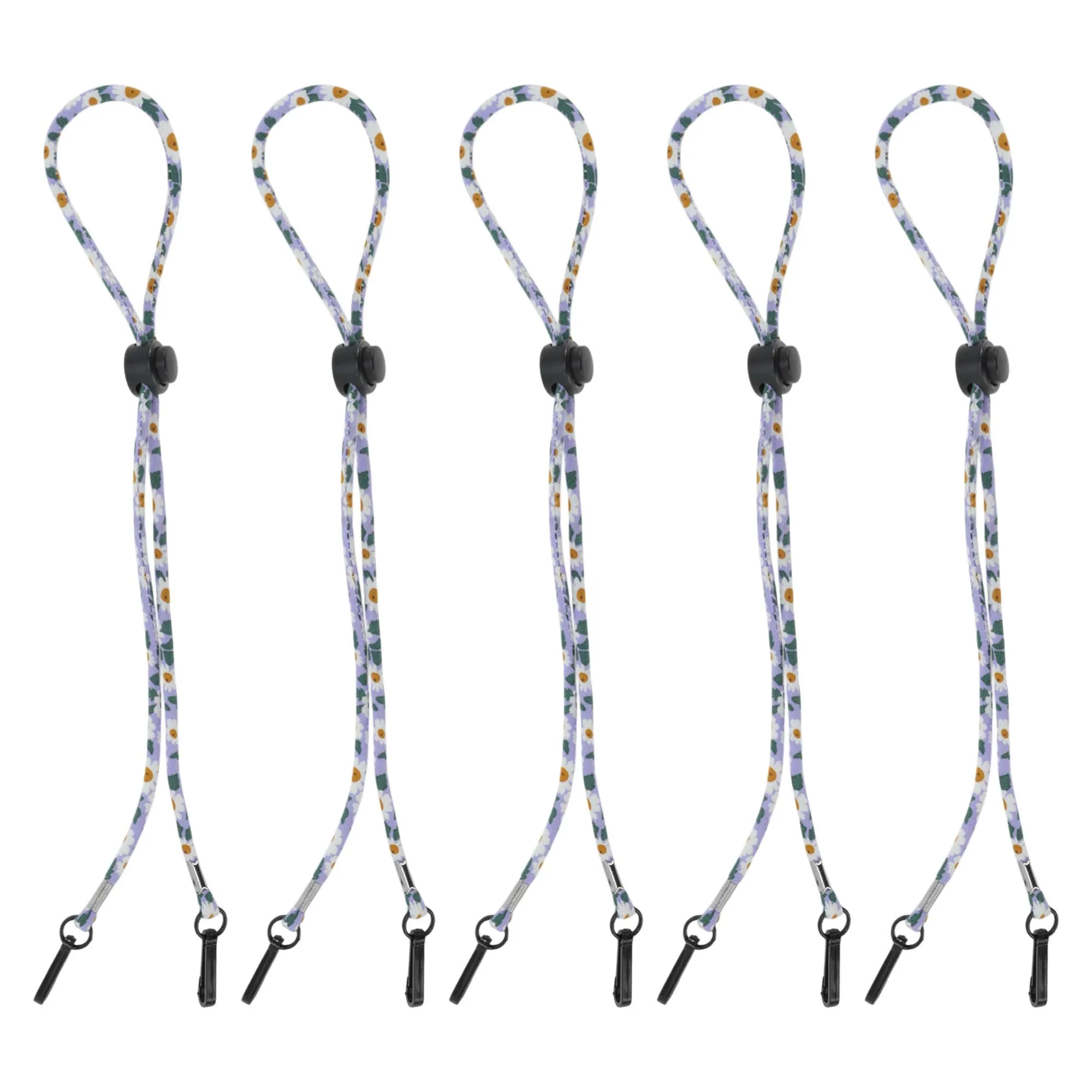 

Зажим для шляпы UXCELL, регулируемый шнур для подбородка, ремни для шляпы для ветра, гольфа, рыбалки, катания на лодках и активного отдыха, фиолетовый, 5 шт.