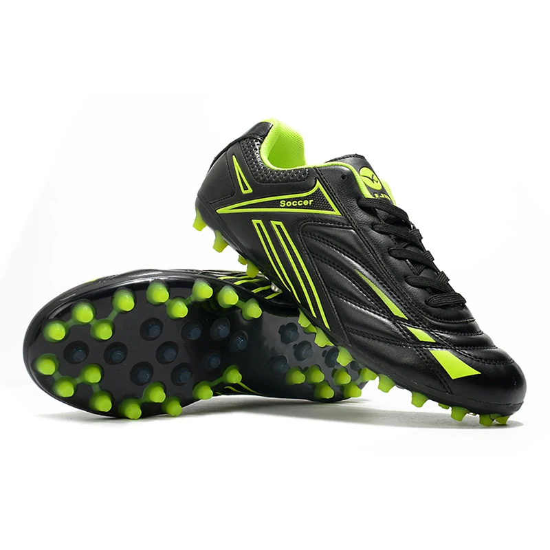 أحذية كرة القدم جمعية خفيفة الوزن للرجال أحذية كرة القدم الميدانية أحذية كرة القدم مريحة TF/FG الصبي رصع حذاء رياضة أحذية كرة القدم الأصلية #4