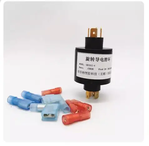 SRC032-2/3/4 Ổ Cắm Thu Vòng 2 4 6 Chiều 8 Dẫn Điện Nhẫn SCR045-6/8 Khớp Quay